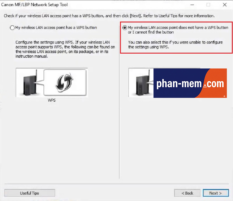 Hướng dẫn kết nối WiFi cho máy in Canon LBP6030W