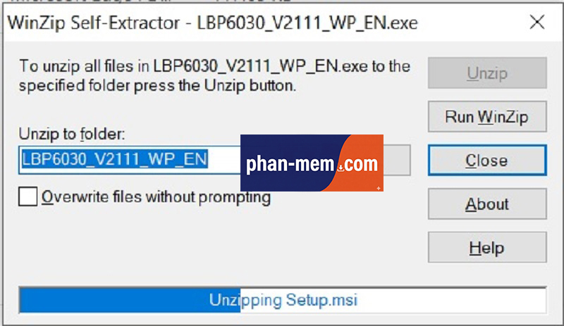 Hướng dẫn kết nối WiFi cho máy in Canon LBP6030W
