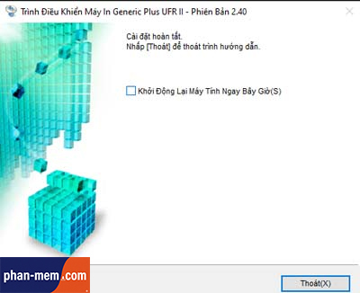 Các bước cài đặt Driver máy in Canon LBP 223DW