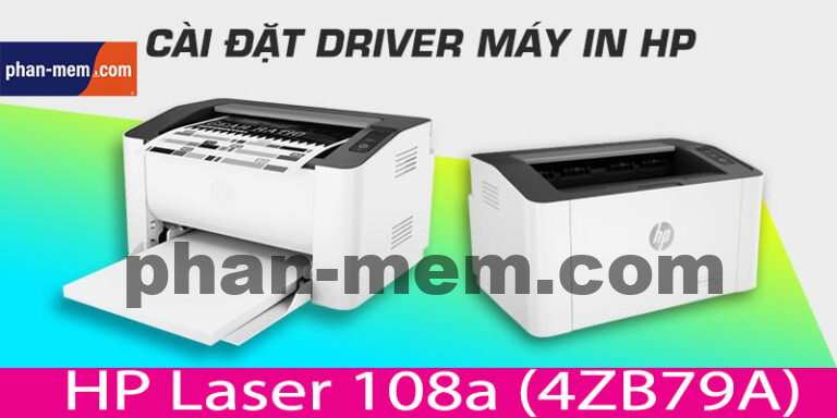 Hướng Dẫn Cài Đặt Driver Máy In HP Laser 108a (4ZB79A)