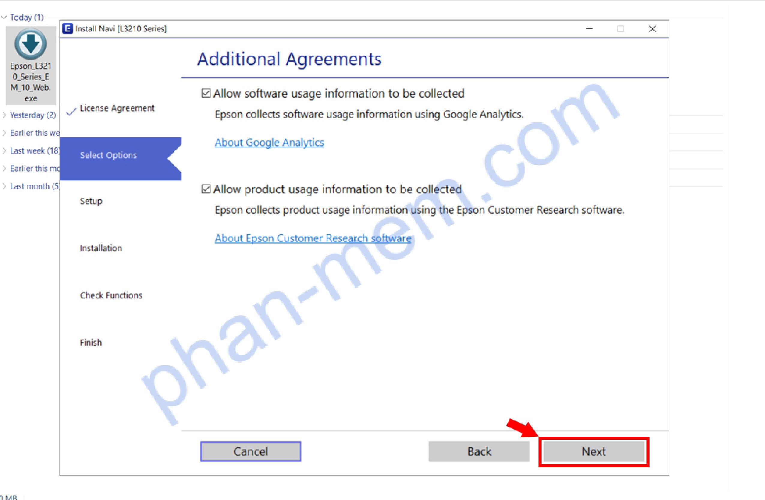 huong dan cai dat driver cho may in epson ecotank l3210 1 hinh anh 1