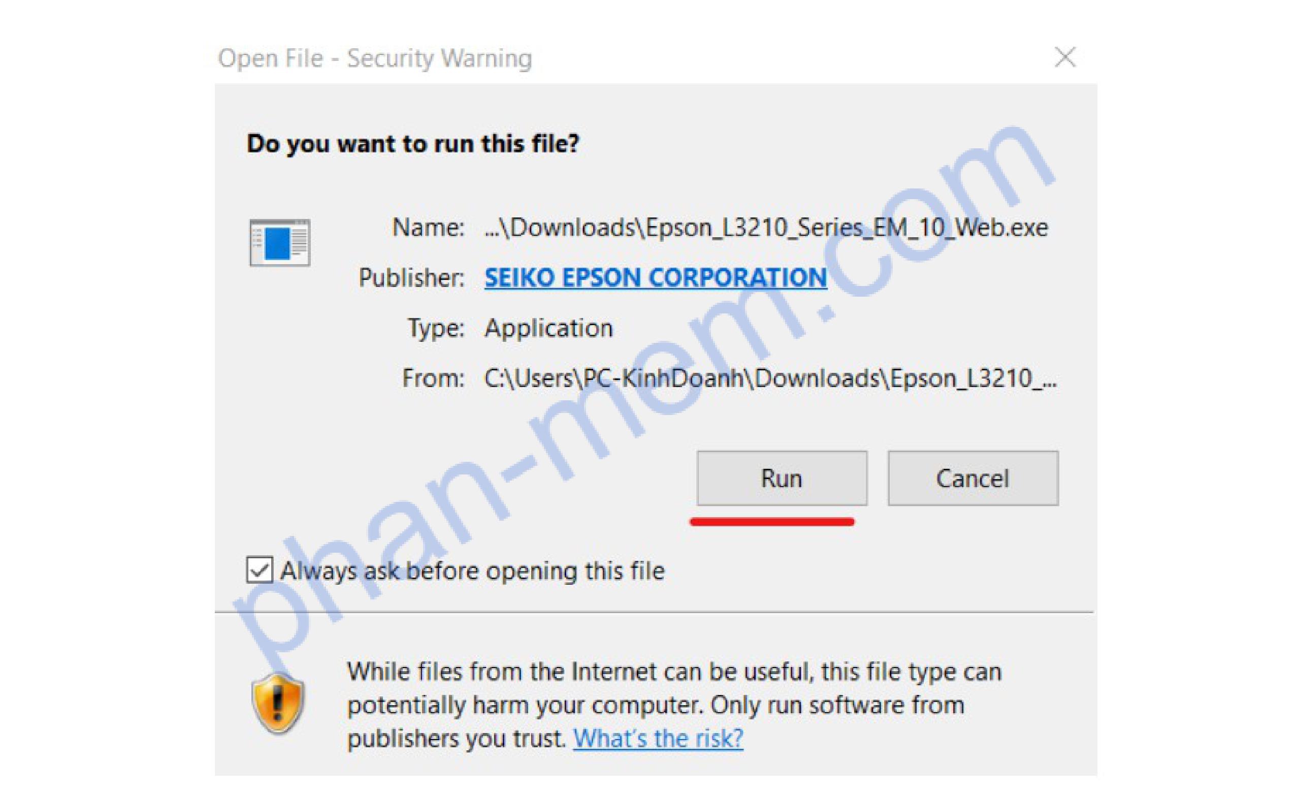 huong dan cai dat driver cho may in epson ecotank l3210 1 hinh anh 6